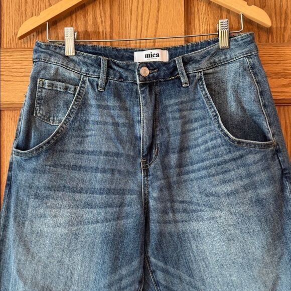MICA DENIM Barrel Leg Jeans - Picture 10 of 15